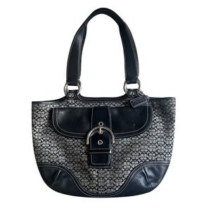 Signature Coach Soho Buckle Tote 7081